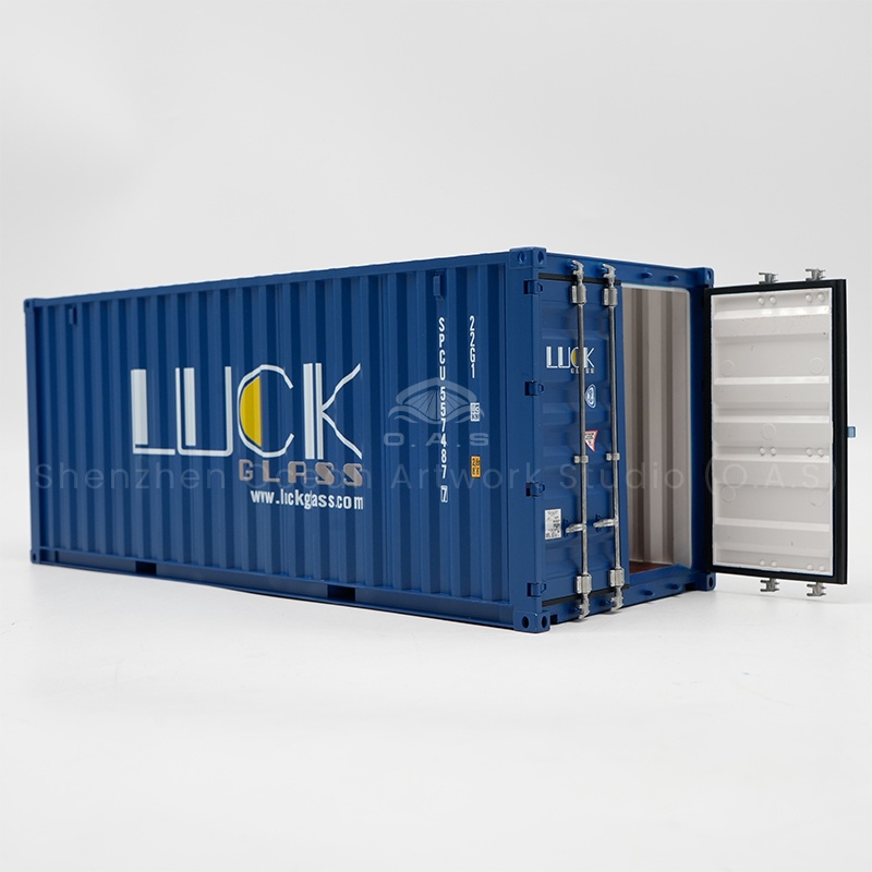 O.A.S factory focus on model customization, ingenuity to create 1:20 theme container model. For the engineering industry, we integrate the corporate logo and project characteristics into the model, from the size to the material, all refer to the real engineering container. The model can be used for site display, but also as a business gift to customers, while promoting the brand, highlighting professional quality. Amber@vesselmodel.com Tel: +86 18038048785