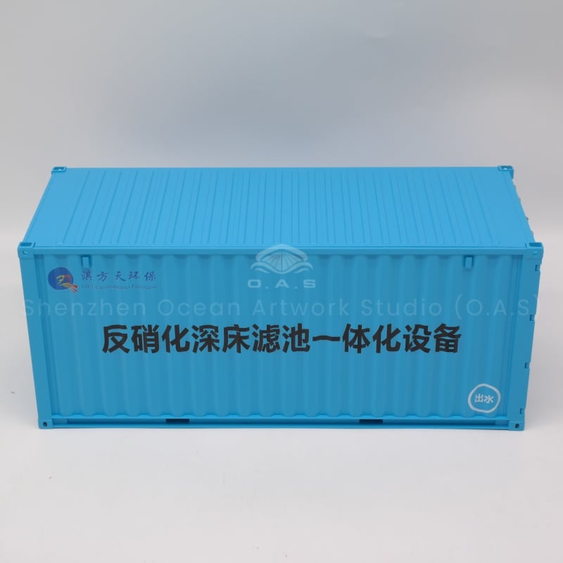 O.A.S ingenuity launched 20 feet creative container model, tailored for your exclusive LOGO. We start from the design concept, integrate corporate culture and creative elements, and ensure the perfect integration of LOGO and model with the help of 3D modeling, CNC engraving and other technologies. Whether as an exhibition souvenir to attract attention, or as a corporate gift to customers, this model can make the brand image deeply rooted in the hearts of the people, highlighting the unique charm of the enterprise. It is not only a model, but also a cultural symbol that carries the memory of the brand. Haiyi Square, professional and creative, for you to create a unique brand promotion tool. Amber@vesselmodel.com Tel: +86 18038048785