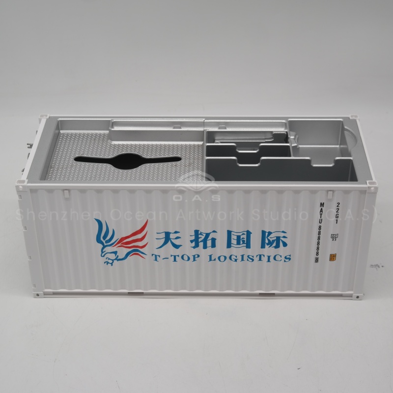 【LAC】O.A.S Container Model Factory Scale1:20 Shipping Container Logistics TIANTUO Customized Storage Box Container Model