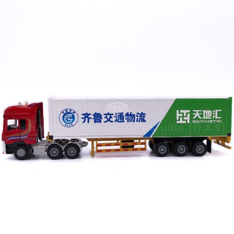 O.A.S alloy container truck model factory, deep cultivation of the model field for 17 years, dedicated to creating 1:50 Mercedes Benz collection card model. Strict selection of high-quality alloy, strong and textured, accurate reproduction of the iconic appearance of Mercedes-Benz collection card, smooth body lines, exquisite details. Whether it is for collection or business gifts, it shows unique charm and high quality. Amber@vesselmodel.com Tel: +86 18038048785