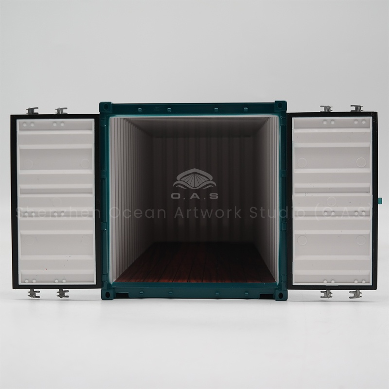 O.A.S factory specializes in model customization, offering 1:20 shipping container models, built specifically for shipping companies. The factory can cleverly integrate the logo and cultural elements of the shipping company into the model and accurately reproduce the details of the container. The model has both ornamental and collection value, whether it is to decorate the company's exhibition hall, or as a high-end gift to customers, it can help the ship company to enhance brand influence. Amber@vesselmodel.com Tel: +86 18038048785
