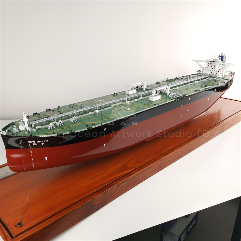 【LAC】O.A.S Factory 100% Handmade High Quality Ship Model Customized Business Gift 150cm kailuo Tanker Ship Model