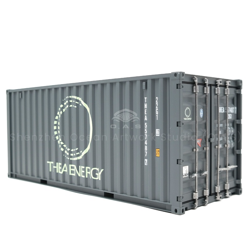 O.A.S ship model factory focus on craftsmanship. 20GP container model, can be customized logo, highly restore shipping container details. The model is not only a collection of shipping enthusiasts, but also a high-quality gift for corporate publicity. With exquisite craftsmanship and rich experience, Haiyi Square creates models with great texture and artistic value to meet your diverse needs.Amber@vesselmodel.com Tel:+86 18038048785