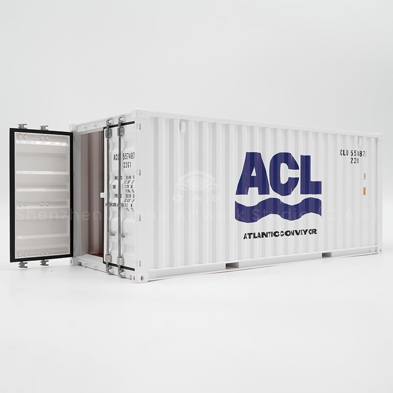 【LAC】O.A.S Container Model Factory Customized Scale1:20 Plastic Crafts Shipping Boxes ACL Container Model