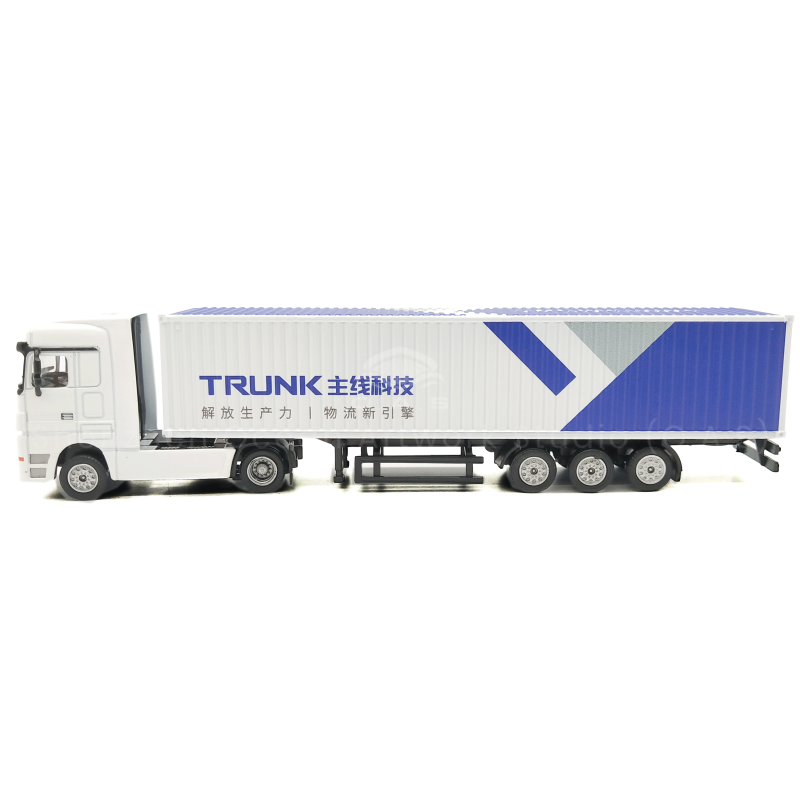 The O.A.S factory focuses on model building, launching a 1:87 TRUNK alloy container truck model. The selection of high-quality alloy, wear-resistant and good texture, accurately restore the appearance of TRUNK card, lines, Outlines are not fine. Support the customized corporate logo, the exclusive logo into it, whether it is a gift on business occasions, or the company's internal display, can help corporate image display. Amber@vesselmodel.com Tel: +86 18038048785