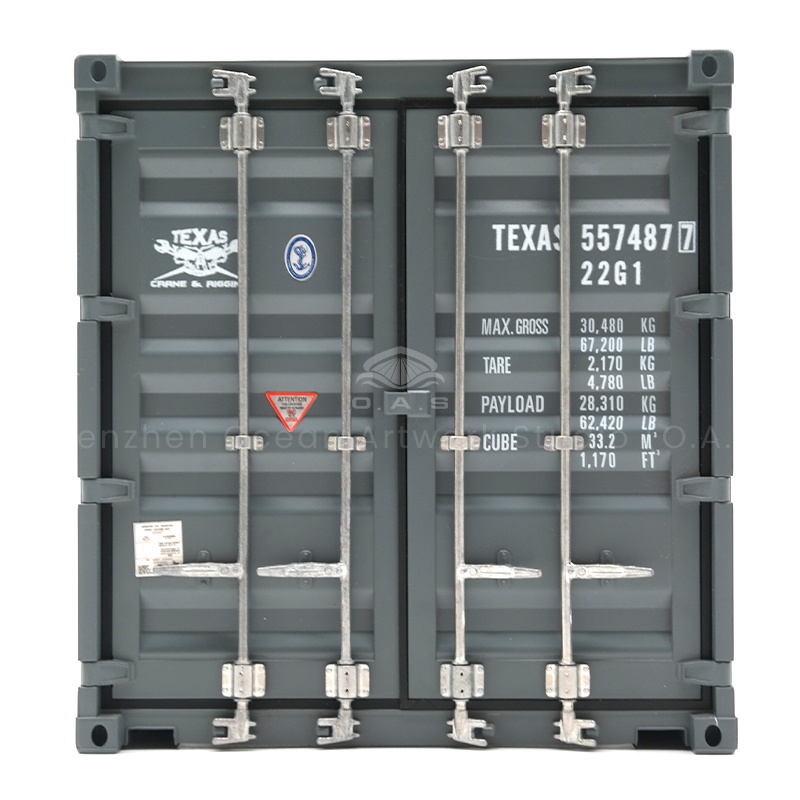 Freight forwarding industry seeking differentiated publicity? O.A.S provides professional freight forwarder container model LOGO customization services. With rich experience, the team integrates the characteristics of freight forwarders and corporate logos into the model design, and gives the model a unique texture through fine engraving and professional coloring. In exhibitions, annual meetings and other occasions, we can help you effectively enhance the brand influence. Amber@vesselmodel.com Tel: +86 18038048785