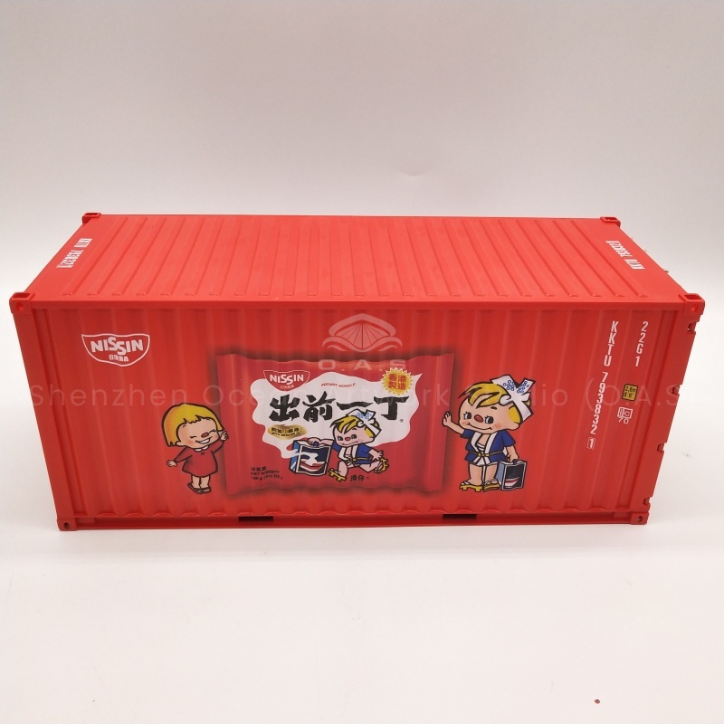 O.A.S ship model factory, designed for you to build 20GP simulation container model. The model is built with reference to the real 20GP container, and the appearance and details are exactly right, which is very textured. Provide logo customization services, you can integrate personalized elements. It is not only the best choice for corporate publicity, holiday gifts, but also become a unique art collection. Amber@vesselmodel.com Tel: +86 18038048785