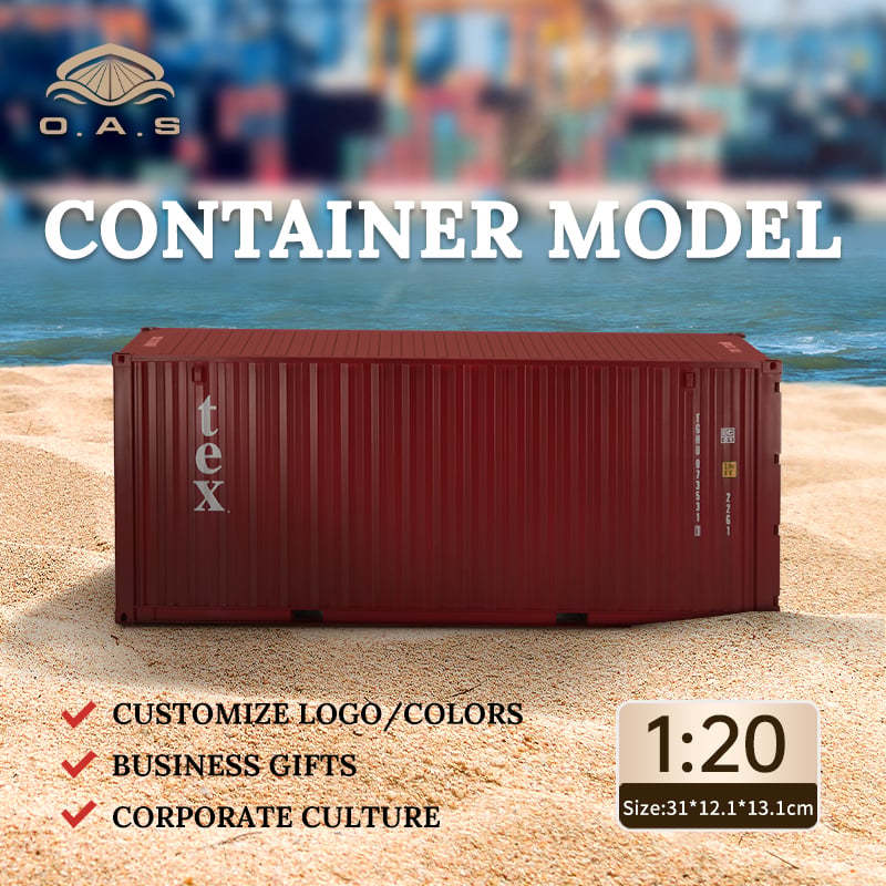 【LAC】1:20Container model/Customize logo colors/TEX