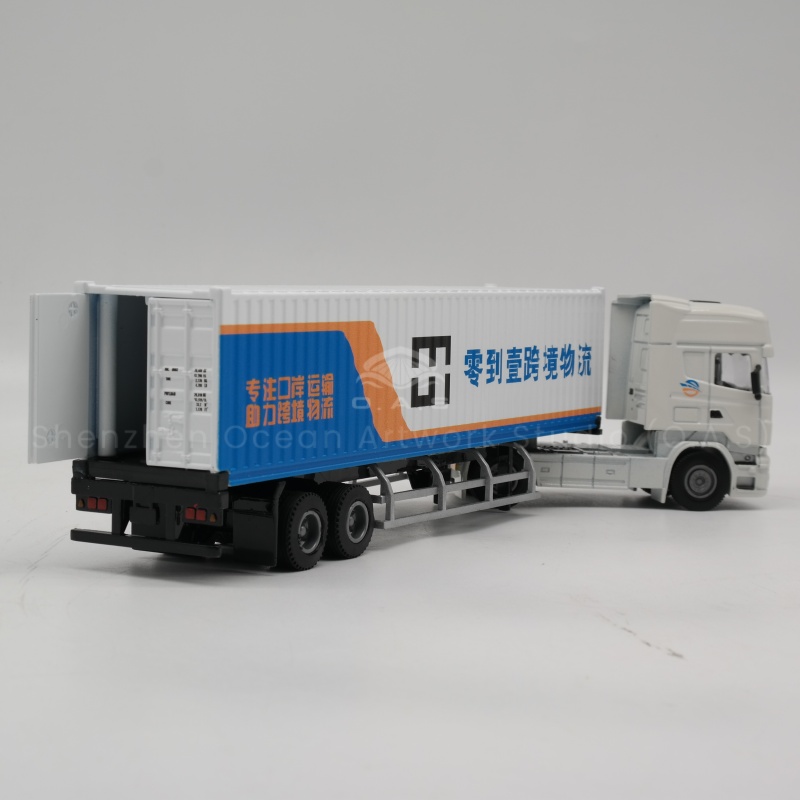 Still struggling to find unique gifts? O.A.S Model Factory to the rescue! Its 1:50 creative container truck model, carefully carved according to 1:50, is made of alloy, strong and textured. Break the routine, the shape is super eye-catching, can be customized according to demand. Whether it is a business gift or a space decoration, it is the perfect choice to easily make you stand out from the crowd. Amber@vesselmodel.com Tel: +86 18038048785