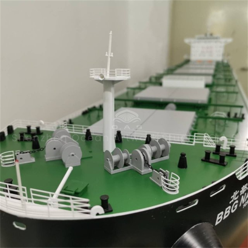 The bulk carrier model produced by O.A.S is a scaled-down version of the bulk carrier transport ship, using high-strength materials and advanced technology to finely restore the structure and details of the bulk carrier. It can be used for popular science education, exhibition and display.Amber@vesselmodel.com Tel:+86 18038048785