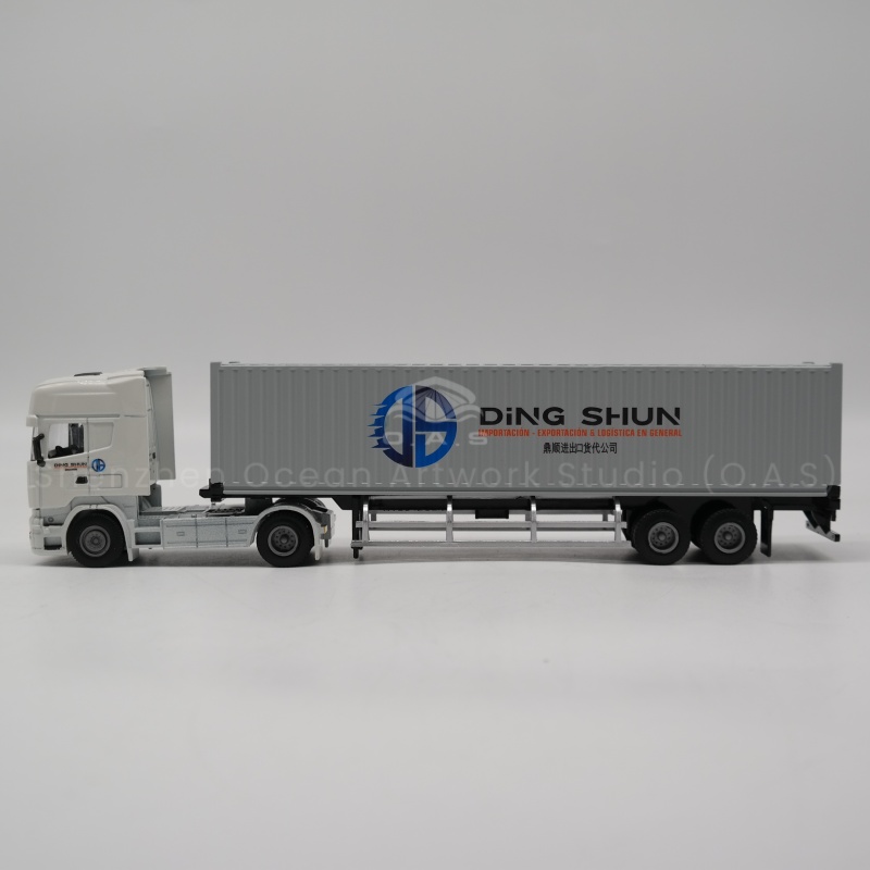 If you want to order a unique set of card model gifts, O.A.S ship model factory is undoubtedly the ideal choice. The factory has 17 years of experience in model customization, and the 1:50 set card model is made of high-quality alloy, from the body lines to the container texture, every detail is strive to restore. It can also cleverly implant enterprise-specific elements, whether it is a business gift or an event display, which can help the corporate image stand out. Amber@vesselmodel.com Tel: +86 18038048785