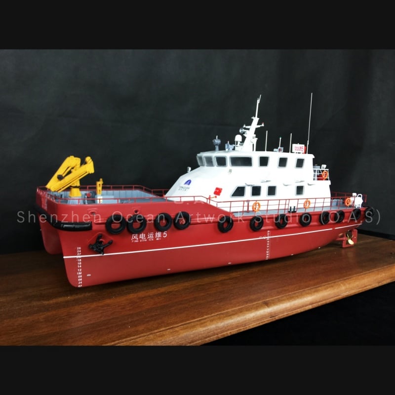 【LAC】O.A.S Ship Model Factory Workmanship Model Opening Gift Customized 60cm Engineering model