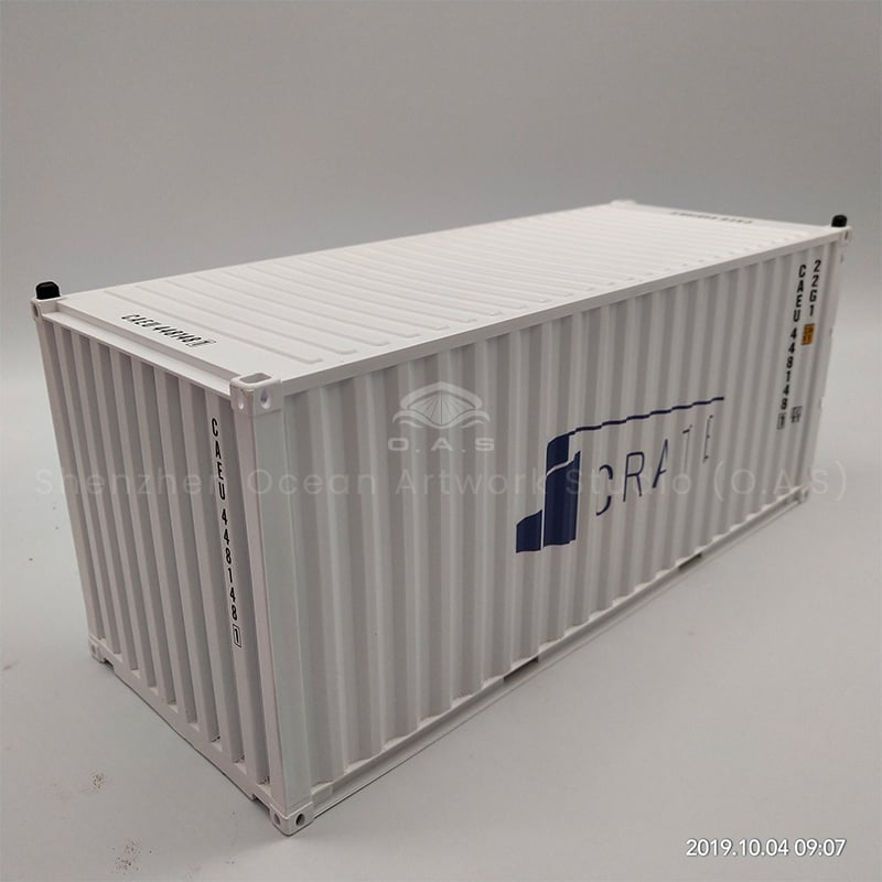 O.A.S focus on shipping gift customization, 20GP container model is its ingenuity. Can be customized exclusive logo, whether it is shipping enterprise publicity, or industry activities commemoration, are very suitable. Workshop craftsmanship, restore the details of the container. Manufacturers do, excellent price, high quality, for you to create a unique shipping theme model.Amber@vesselmodel.com Tel:+86 18038048785