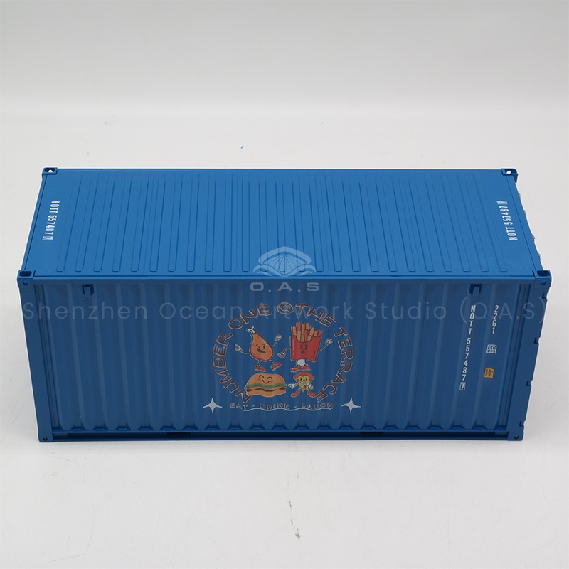 Corporate gift do not tangle! O.A.S Container Factory launches 1:20 container model customization service, which can beautifully present the company logo. The model is strictly to scale, from the box panel to the door lock, full of details. Whether it is the annual meeting, business gifts, highlight the style, help the company's image extra points, the factory price is good, fast delivery.Amber@vesselmodel.com Tel:+86 18038048785