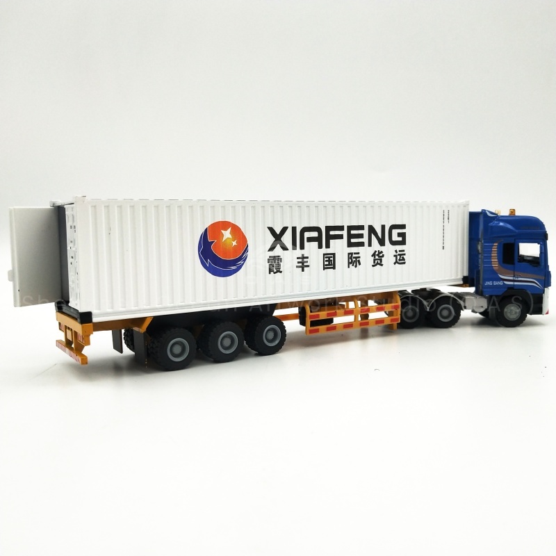 O.A.S ship model factory, specializing in customized 1:50 container truck model company gifts. We use exquisite technology to create a set of card model, highly restore the details of the real car, quality. It can be integrated into exclusive elements according to the needs of the company, whether it is business contacts, or employee benefits, it can perfectly convey the company's heart and highlight the unique style. Amber@vesselmodel.com Tel: +86 18038048785