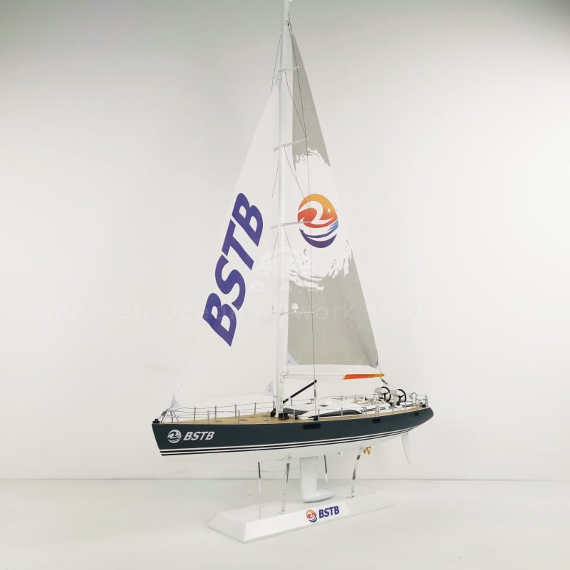 【NAC】62cm UBOX Sailboat Model customization Daewoo Shipbuilding O.A.S shipmodel