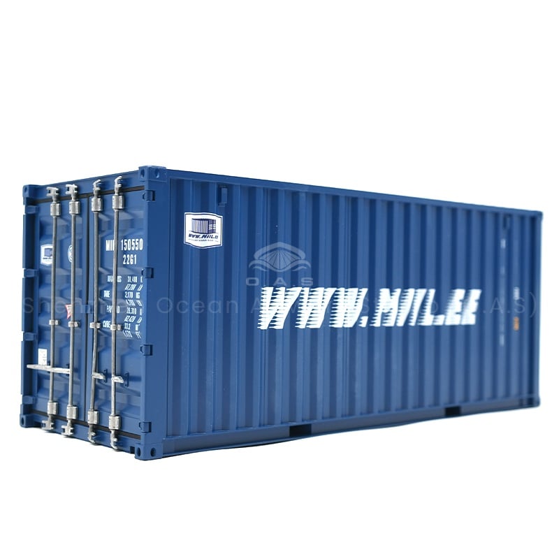 【LAC】O.A.S Container Model Factory Customized Scale1:20 Plastic Crafts Shipping Boxes  MIIL Container Model