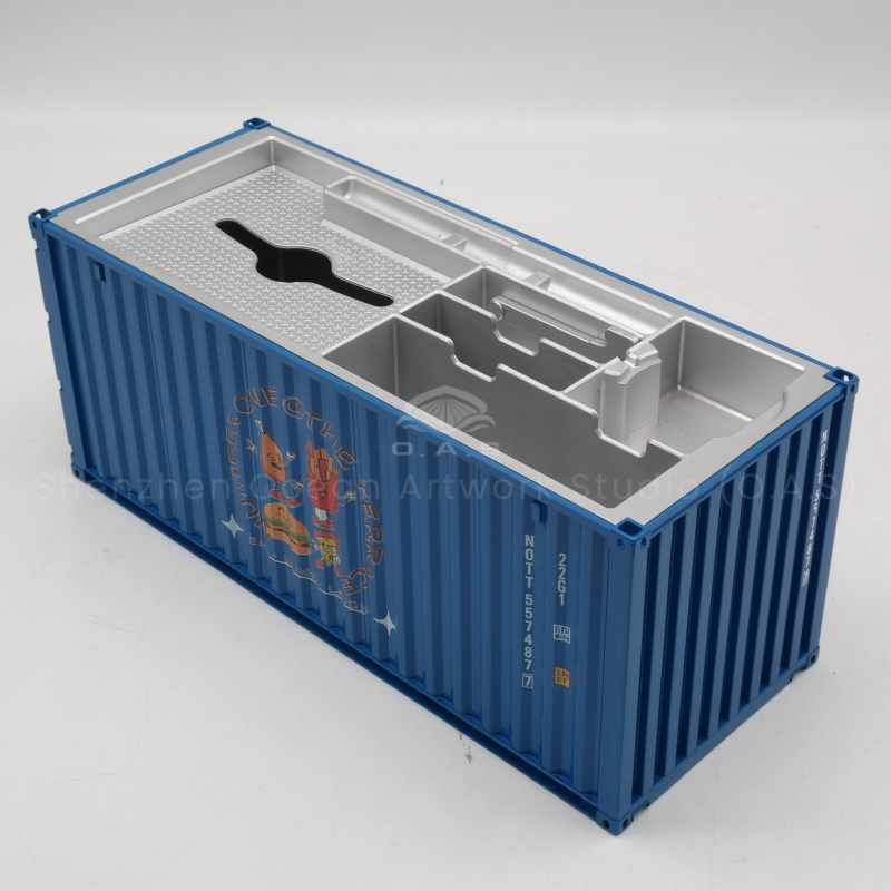 Logistics industry friends, want to send a unique and practical gift? The 20GP container tissue box model from O.A.S Ship Model Factory is not to be missed! Accurately built based on real 20GP containers, exclusive logo can be customized. As a logistics gift, highlight the characteristics of the enterprise, continue to deliver brand value in daily use, and quickly customize. Amber@vesselmodel.com Tel: +86 18038048785