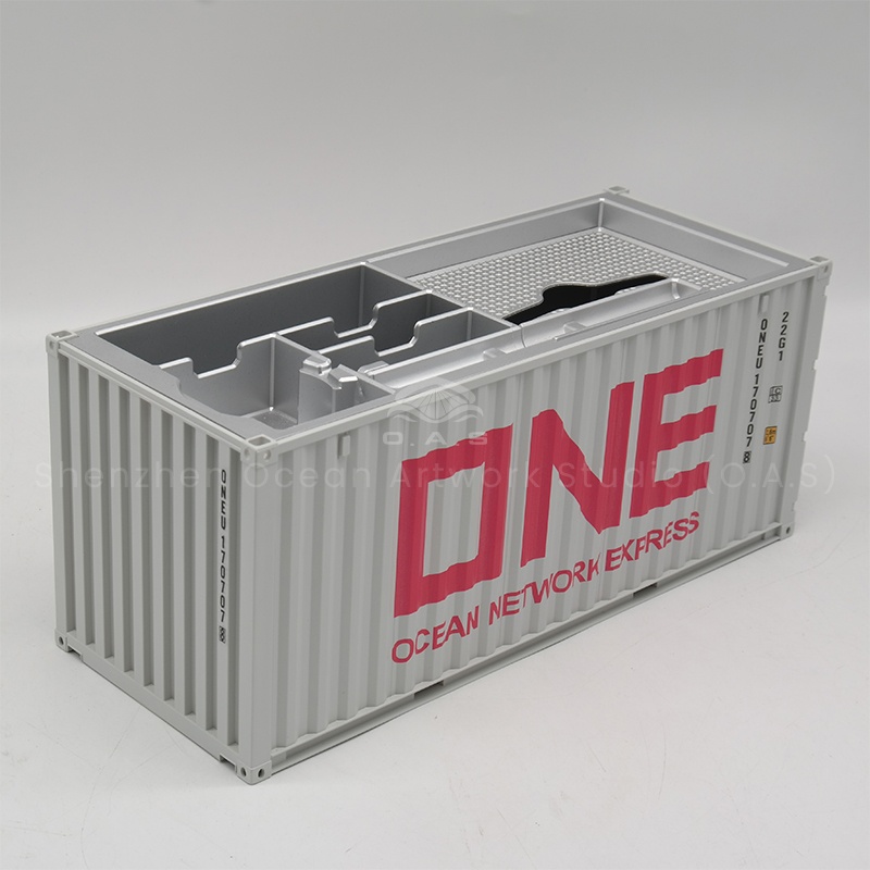 【LAC】O.A.S Container Model Factory Scale1:20 Shipping Container Logistics ONE Customized Storage Box Container Model