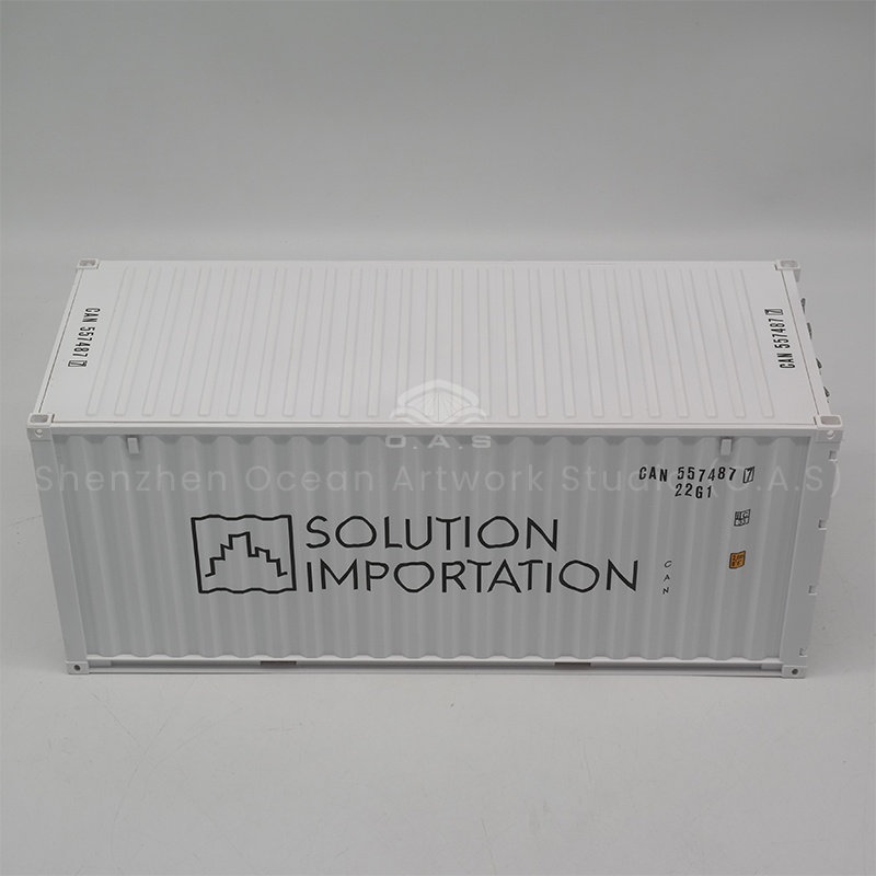 O.A.S is dedicated to creating the 1:20 creative container model, which combines unique design and exquisite craftsmanship. The model is modeled on a real container, and innovatively integrates interesting elements to vividly show the charm of shipping. Support logo customization, so that corporate logos stand out. Whether it is used as business gifts or exhibition ornaments, it can help brand publicity and gain high popularity.Amber@vesselmodel.com Tel:+86 18038048785
