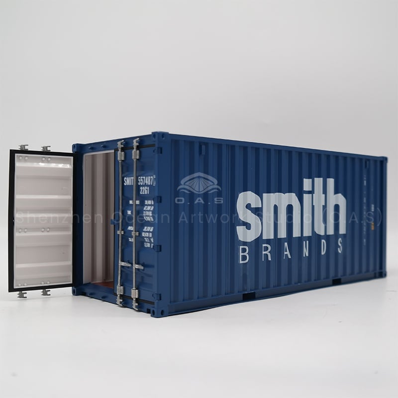 【LAC】O.A.S Container Model Factory Customized Scale1:20 Plastic Crafts Shipping Boxes  smith Container Model