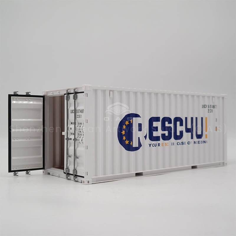 【LAC】O.A.S Container Model Factory Customized Scale1:20 Plastic Crafts Shipping Boxes  RESCYU Container Model