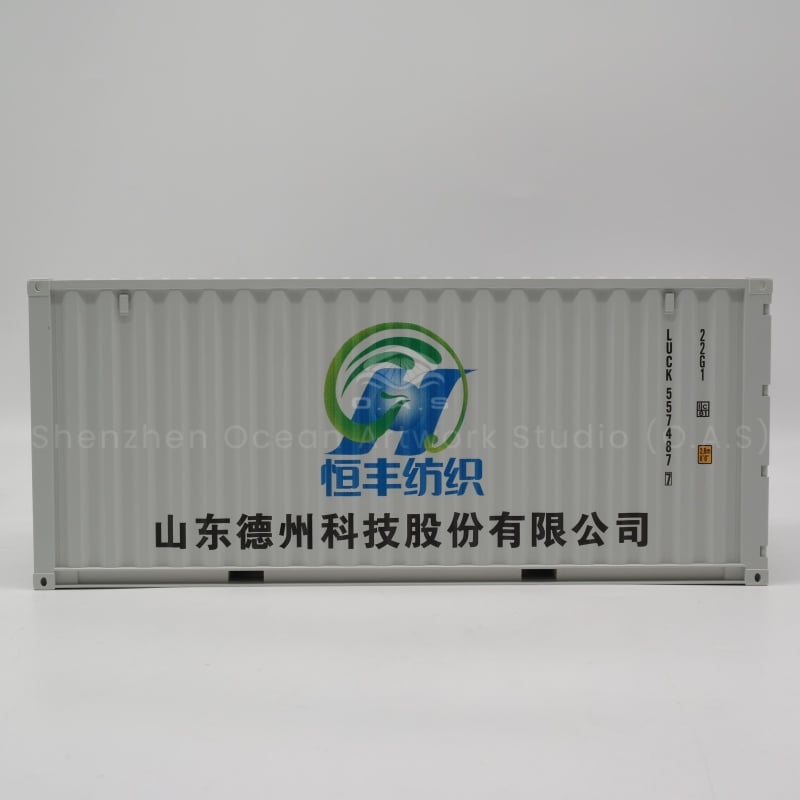 Unique 20-foot personalized container model customization, choose O.A.S! As a professional model manufacturer, we support to integrate your brand logo and exclusive elements into the model to create a super eye-catching container model gift. From the creative idea to the delivery of the finished product, each link is strictly checked, so that the model becomes a powerful helper of brand publicity. Amber@vesselmodel.com Tel: +86 18038048785