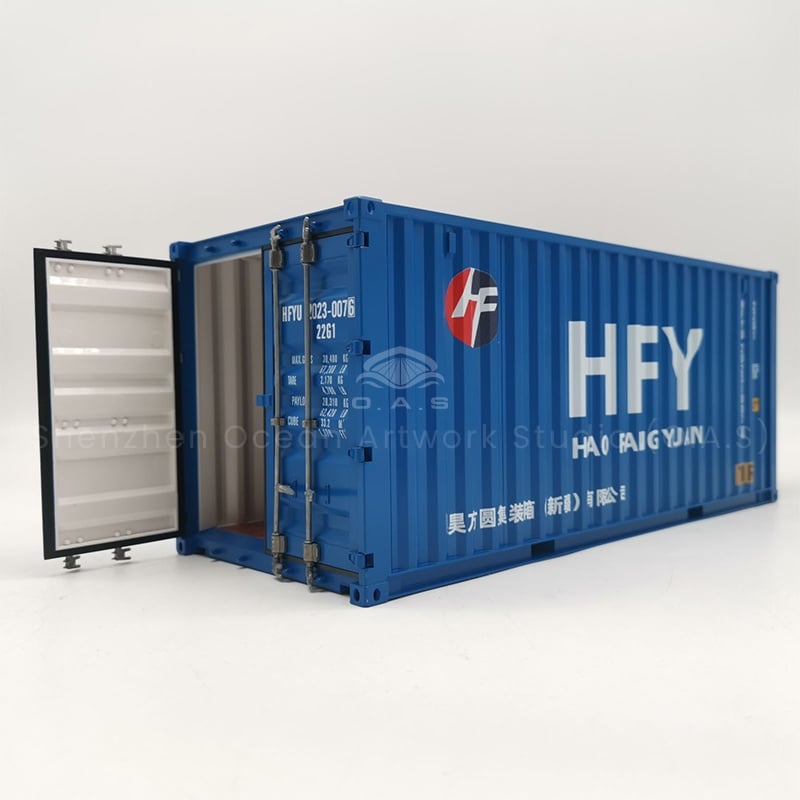 【LAC】O.A.S Container Model Factory Customized Scale1:20 Plastic Crafts Shipping Boxes HFYL Container Model