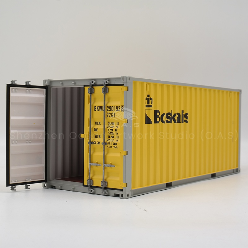 【LAC】O.A.S. Fabrica Modellos Cistellarum, Ad Usum Specialem, Scala 1:20, Cistellas ad Transportandum Plasticeas, Modellos Cistellarum Boskalis