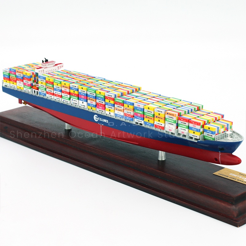 Want a unique Dexiang container static container ship model? O.A.S support to map customization! As long as the design is provided, we will incorporate enterprise-specific elements into it. Accurately restore the ship shape of Dexiang, every detail has been carefully crafted. Static design is suitable for display, whether it is office area display, or business gifts, all show unique charm.Amber@vesselmodel.com Tel: +86 18038048785