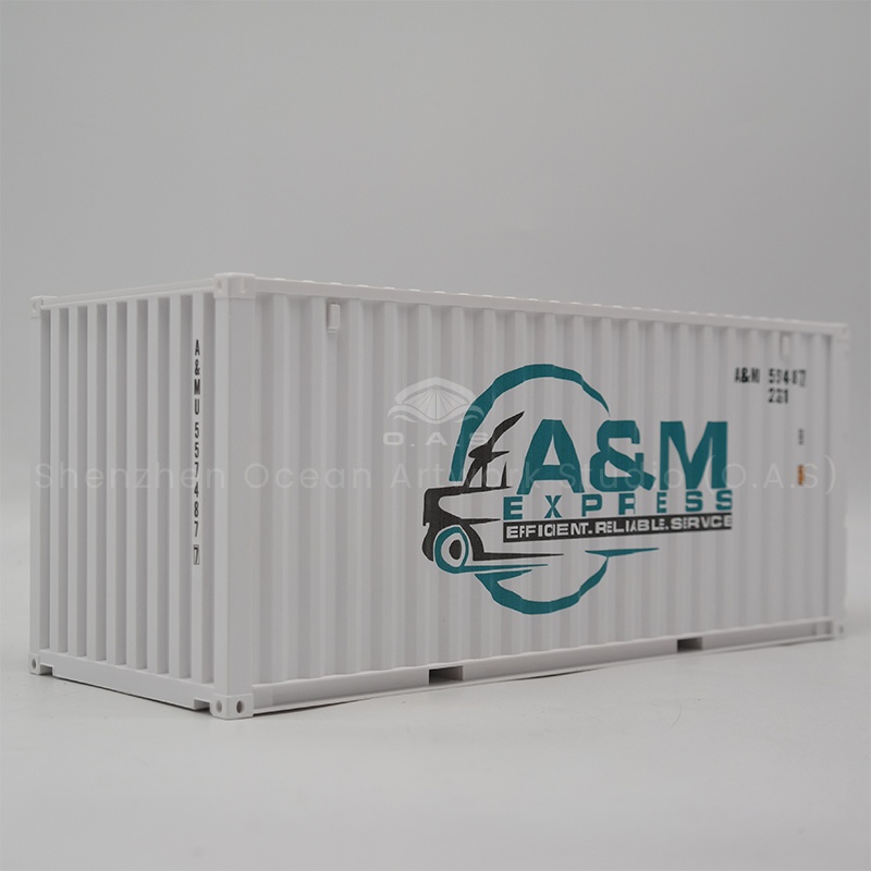O.A.S ship model factory, focusing on 1:20 engineering container container model company logo customization. Relying on professional design team and advanced equipment, the company logo is integrated into every detail of the model, and the true texture of the engineering container is restored through fine 3D printing and hand grinding. Precise proportion, exquisite technology, enabling enterprise publicity, quickly to customize! Amber@vesselmodel.com Tel: +86 18038048785