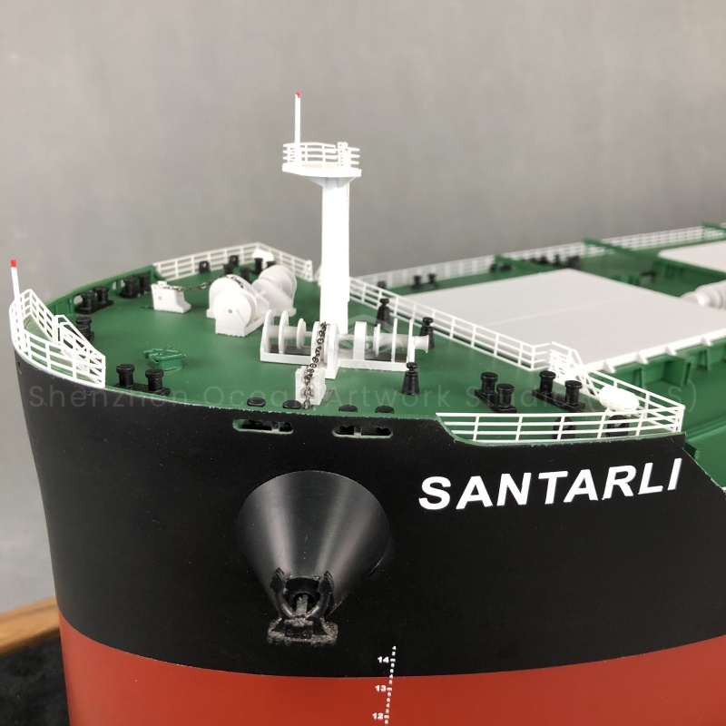 This seven-cabin bulk carrier model produced by O.A.S cleverly reproduces the style of a giant ship at sea, and the seven-cabin design highlights its powerful loading capacity. The ship model has smooth lines, fine structure, bright colors, and every detail reveals ingenuity.Amber@vesselmodel.com Tel:+86 18038048785