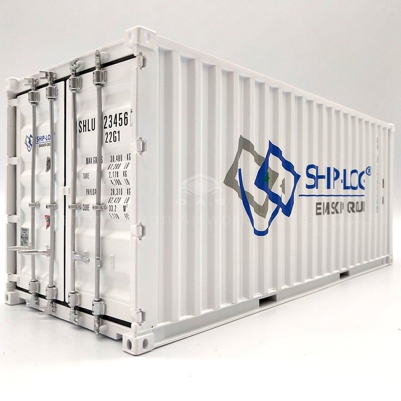 【LAC】O.A.S Container Model Factory 20GP Plastic Crafts Custom Company promotional gifts scale 1:20 ship-LOG Container Model