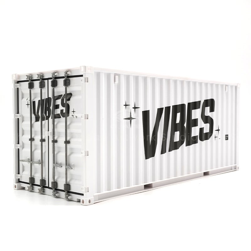 【LAC】O.A.S Container Model Factory Customized Scale1:20 Plastic Crafts Shipping Boxes  VIBES Container Model