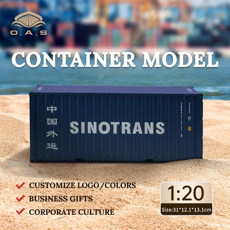 【LAC】1:20Container model/Customize logo colors/Sinotrans