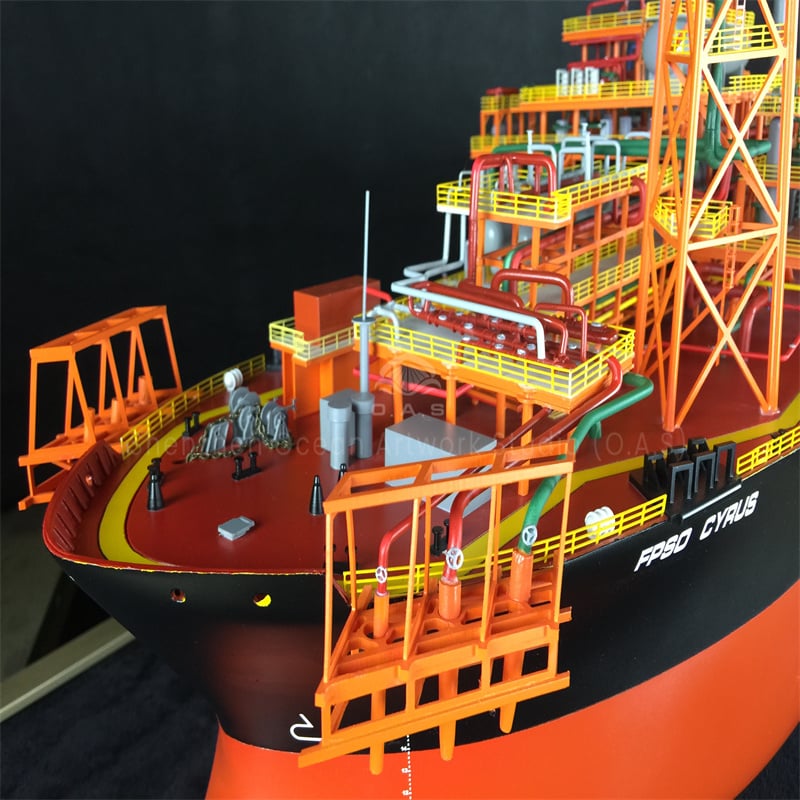 【NAC】160cm FPSO ship model Custom ship model FPSO shipping scale model O.A.S shipmodel