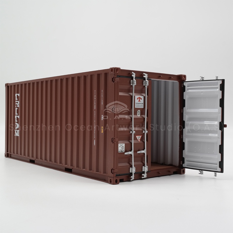 Shipping forwarder companies want to send a unique gift? O.A.S 1:20 TRITON container model is not to be missed! The model is highly reminiscent of the TRITON container appearance, and the details stand up to scrutiny. Support logo customization, giving the model unique attributes. As a promotional gift, it not only highlights taste, but also deepens customer impression, O.A.S guarantees customized quality throughout the process. Amber@vesselmodel.com Tel: +86 18038048785
