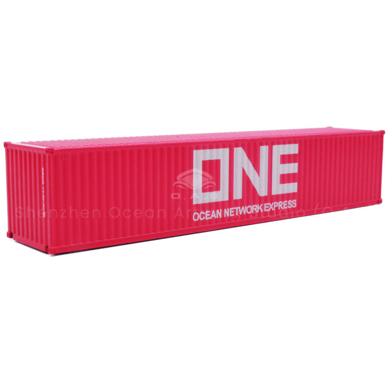 O.A.S Model Factory is dedicated to creating 1:87 ONE alloy container models with excellent quality. Selection of strong alloy material, wear resistance, deformation resistance. Fine restoration of the appearance of ONE container, every detail is accurate. Enterprises only need to map, you can customize the exclusive logo, so that the brand elements cleverly integrated, full of unique charm, is the best choice for business gifts, brand display. Amber@vesselmodel.com Tel: +86 18038048785