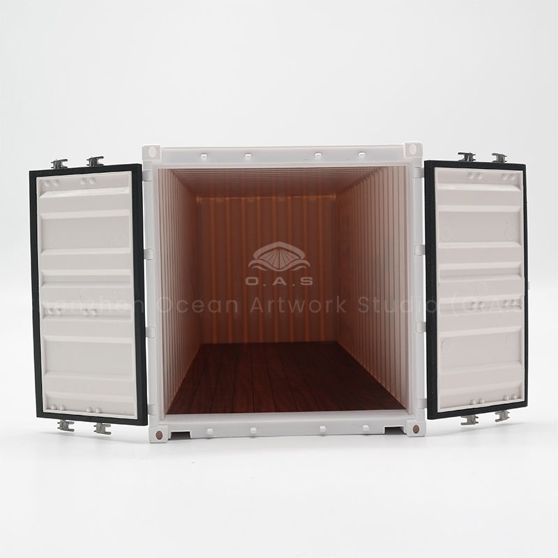 O.A.S factory focuses on customization of shipping gifts, creating 1 to 20 container models. Exquisite workmanship, accurate reproduction of container appearance and details, durable material. Customized logo for you, the use of advanced technology to ensure that the logo is clear and firm. From design to finished product, we strictly control and customize your own shipping gift container model to highlight your unique taste. Amber@vesselmodel.com Tel:+86 18038048785 
