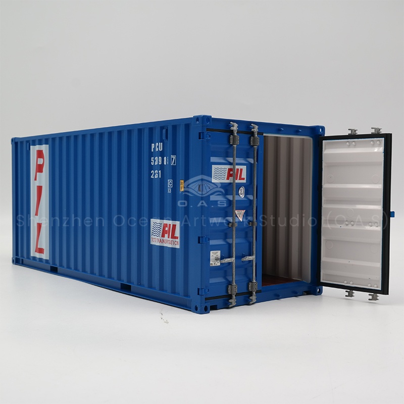 O.A.S, as a leader in the production of engineered container models, provides LOGO customization services for container models. The team built a high-precision model around the real structure and details of the engineering container, and the texture was outstanding. At the same time, combined with the needs of enterprises, the exclusive LOGO is integrated into the model, whether it is used for publicity and display, or as a special gift, it can effectively enhance the corporate image. Amber@vesselmodel.com Tel: +86 18038048785