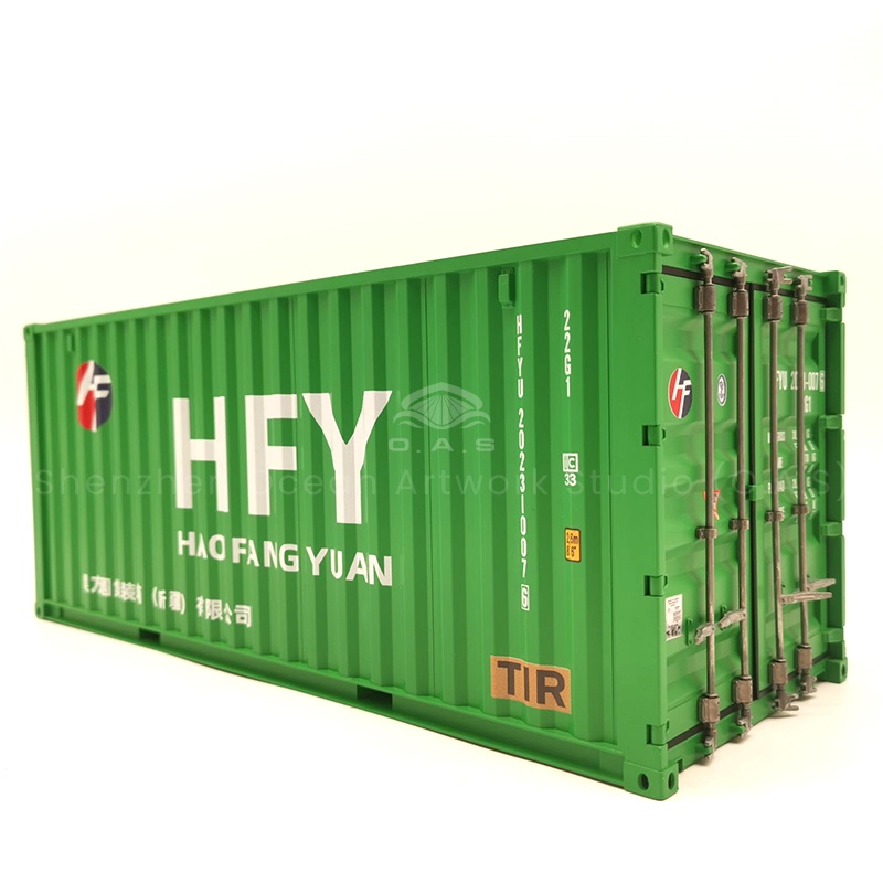 O.A.S factory focuses on 1:20 container model customization, and is good at creating theme gift container models. No matter the nautical theme or the corporate theme, it can be perfectly presented. Restore the box structure and details with superb technology, customize the logo according to your requirements, and integrate it into the theme design. Manufacturers direct supply, strictly adhere to the quality, for you to create a unique theme gift model. Amber@vesselmodel.com Tel:+86 18038048785