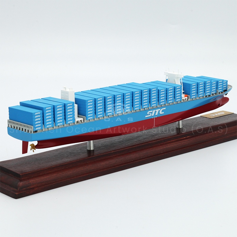 Shipping company preparing for opening ceremony, looking for unique gifts? O.A.S production of Haifeng container ship model to figure customization service super intimate! Just provide the design, you can incorporate your creativity. From corporate logo to personalized elements, it can be perfectly presented. Exquisite craft of ship model, highly restore Haifeng ship type, opening gift, meaning sail, career thriving.Amber@vesselmodel.com Tel: +86 18038048785