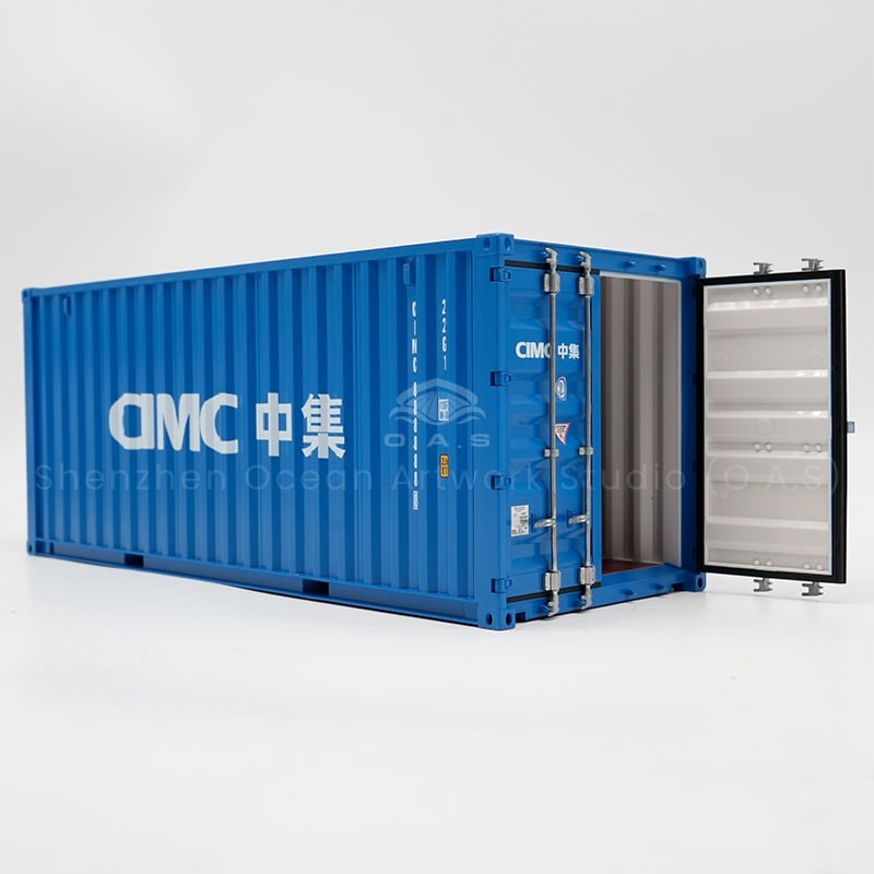 O.A.S factory focuses on model building and launches 1:20 container model. The model is highly restored to the appearance and structure of the container, and every detail shows the craftsmanship level. At the same time, support logo custom service, can be cleverly integrated into the enterprise elements, whether it is used for business gifts, brand promotion, or as a shipping cultural collection, can let you harvest value experience.Amber@vesselmodel.com Tel:+86 18038048785