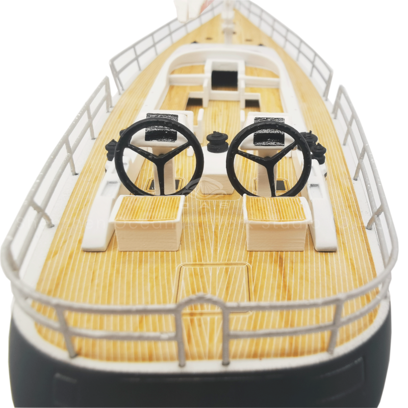 O.A.S Ship Model Factory specializes in creating 28cm Youbao sailboat models and accepts custom orders from shipyards. With exquisite craftsmanship, we meticulously carve and polish every detail. The lines of the hull are smooth and natural, and the texture of the sail surface is clear and realistic. The model is both aesthetically pleasing and collectible, helping shipyards demonstrate their strength and set sail in the industry. Amber@vesselmodel.com Tel: +86 18038048785