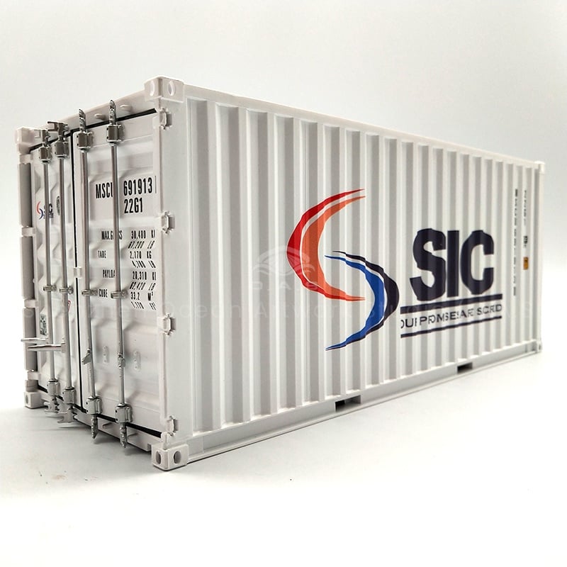 【LAC】O.A.S Container Model Factory Customized Scale1:20 Plastic Crafts Shipping Boxes SIC Container Model