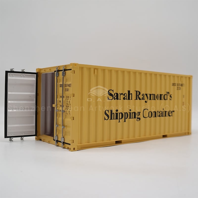 【LAC】O.A.S Container Model Factory Customized Scale1:20 Plastic Crafts Shipping Boxes  Sarah Container Model