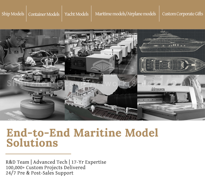 The 1:35 EVERGREEN Marine container model launched by O.A.S factory is carefully built by professional container model manufacturers. Accurately restore the appearance of EVERGREEN shipping containers with smooth lines and realistic details. Support logo customization, enterprises can be integrated into the exclusive logo. As a shipping gift, unique and practical, whether it is a business gift or an event display, it can highlight the professionalism and sincerity of the enterprise. Amber@vesselmodel.com Tel: +86 18038048785