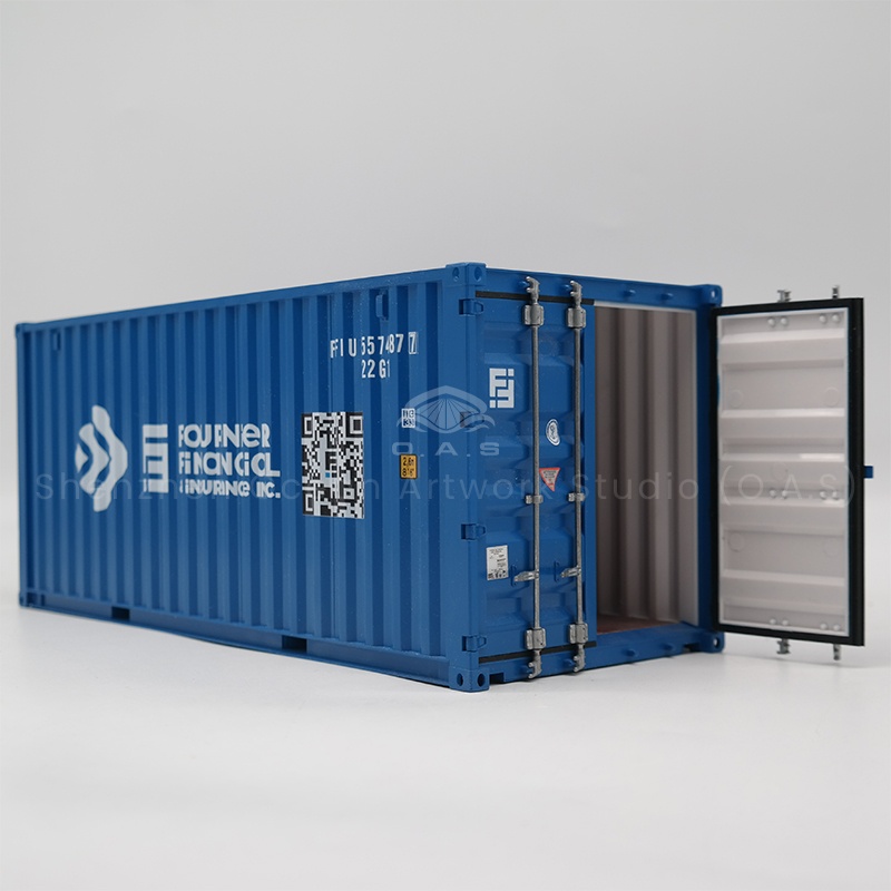 O.A.S factory with the relentless pursuit of model technology, to create 1:20 theme container model. The model is not only highly restored to the shape of the container, but also creatively designed around a specific theme. Support logo customization, the brand elements cleverly integrated into it, suitable for promotion, cultural display. O.A.S creates your own model with one-stop service and strict quality control. Amber@vesselmodel.com Tel: +86 18038048785