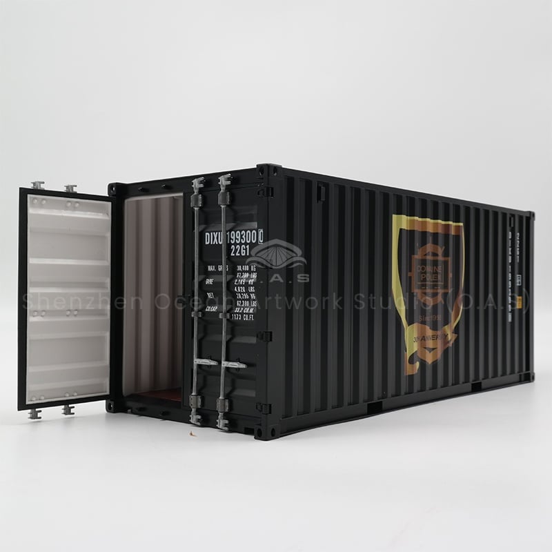 【LAC】O.A.S Container Model Factory Customized Scale1:20 Plastic Crafts Shipping Boxes CONTAINERPOOLEN Container Model