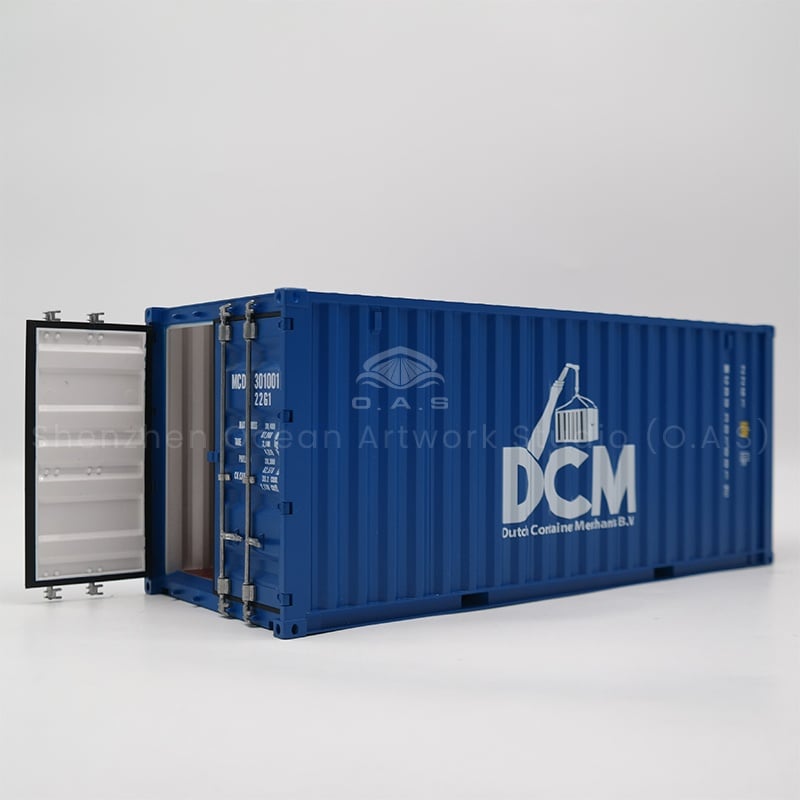 【LAC】O.A.S Container Model Factory Customized Scale1:20 Plastic Crafts Shipping Boxes DCM Container Model